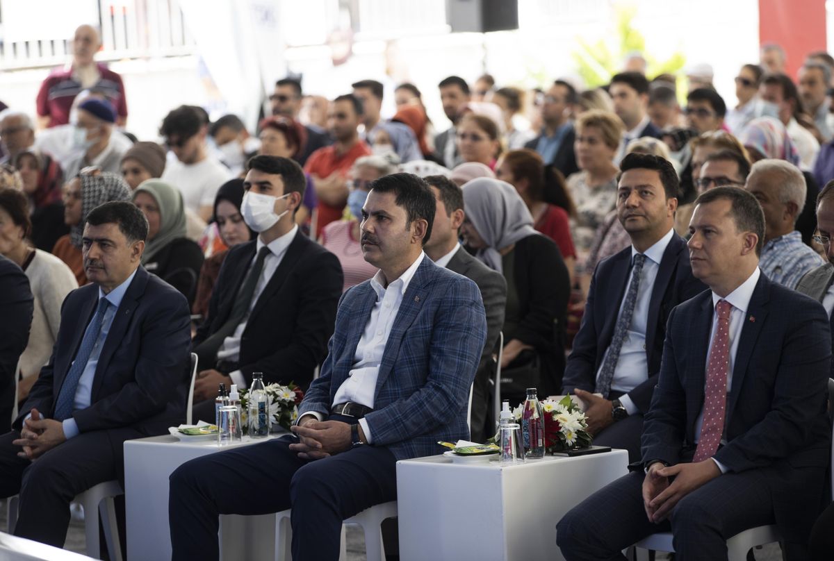 Bakan Kurum, Çankaya İleri Mahallesi Temel Atma Töreni’nde konuştu Açıklaması