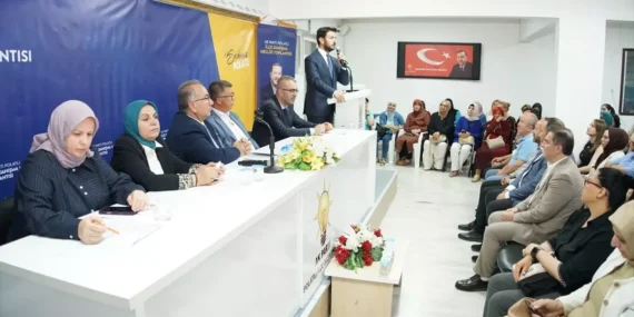 AK Parti MKYK Üyesi Avşar, Polatlı’da İlçe Danışma Toplantısı’na katıldı