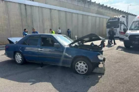 Samsun Kavak'ta Otomobil-Kamyon Çarpıştı: 5 Yaralı