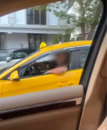 Ankara'da Yol Verme Tartışması Arbede Çıkardı