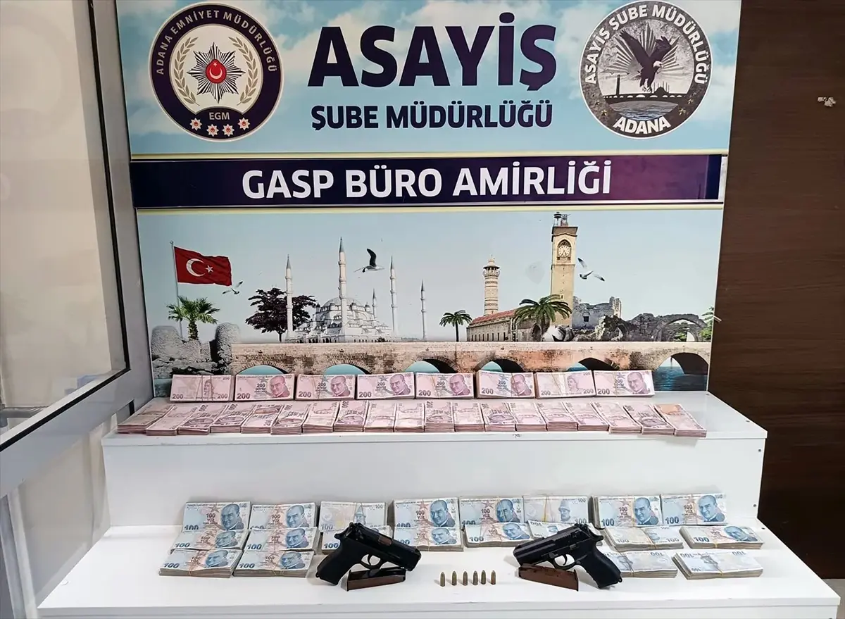 Adana’da Kuyumcu Soygununda 3 Tutuklama