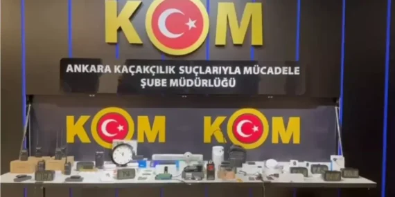 Ankara’da Dinleme Cihazı Satan Şüpheli Yakalandı