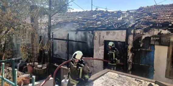 Ankara’da Tüp Patlaması Nedeniyle Gecekondu Yangını