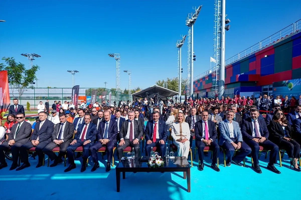Cumhurbaşkanı Yardımcısı Yılmaz, “Cumhurbaşkanlığı Kupası Tenis Turnuvası”nın açılışında konuştu Açıklaması
