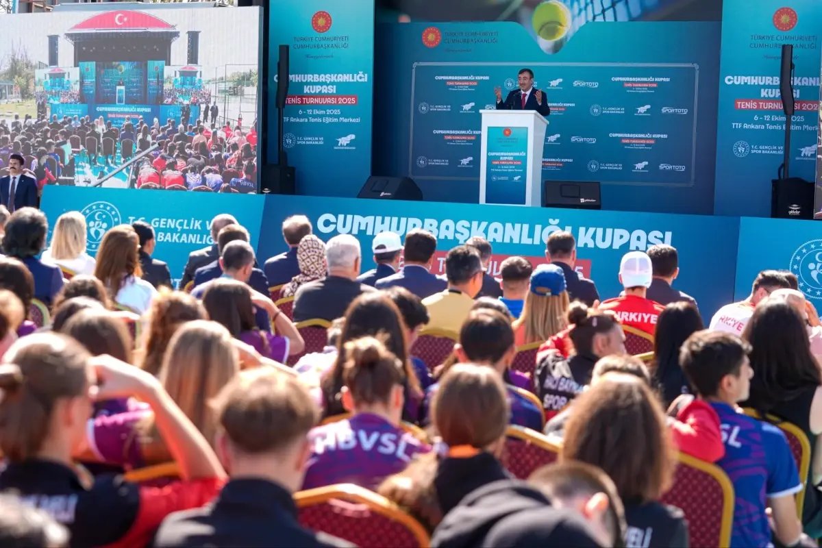Cumhurbaşkanlığı Kupası Tenis Turnuvası Başladı