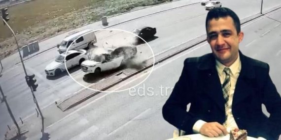 Konya’da ikiye bölünen araçta can veren öğretmen defnedildi
