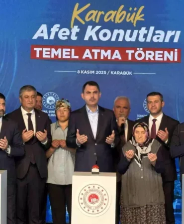 Bakan Kurum: 'Asrın inşası' hızla sürüyor