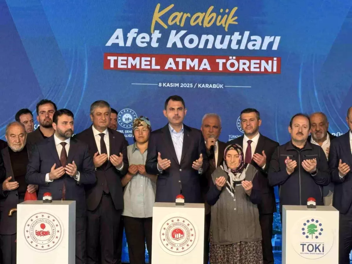 Bakan Kurum: ‘Asrın inşası’ hızla sürüyor