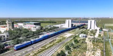 Erenhot Limanı'ndan 15.000 Yük Treni Geçti