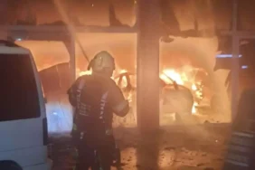 Pamukkale'de Kundaklama: 5 Araç Hasar Gördü