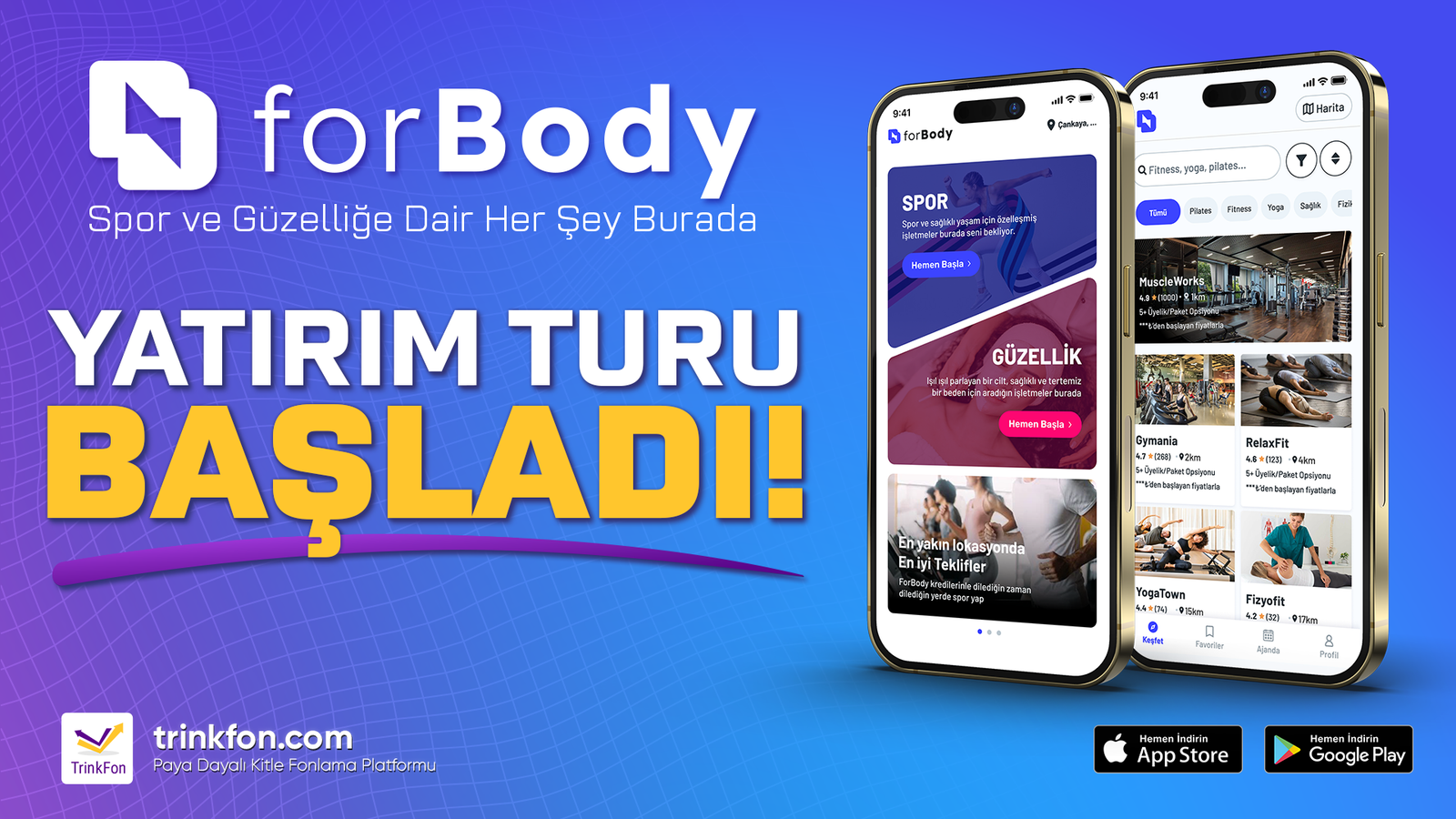 Forbody Yatırım Turu Trinkfon’da Başladı! Sağlıklı Yaşamın Geleceğine Ortak Olun