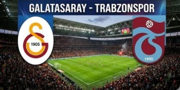 Galatasaray-Trabzonspor maçı ne zaman, saat kaçta, hangi kanalda? Galatasaray-Trabzonspor maçı için geri sayım...