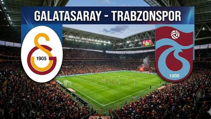 Galatasaray-Trabzonspor maçı ne zaman, saat kaçta, hangi kanalda? Galatasaray-Trabzonspor maçı için geri sayım...