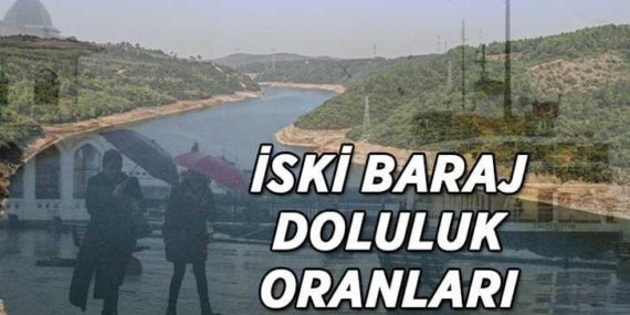 İSKİ BARAJ DOLULUK ORANLARI! İstanbul’da sağanak etkisini sürdürüyor! İSKİ 29 Mart baraj doluluk oranları açıklandı mı?