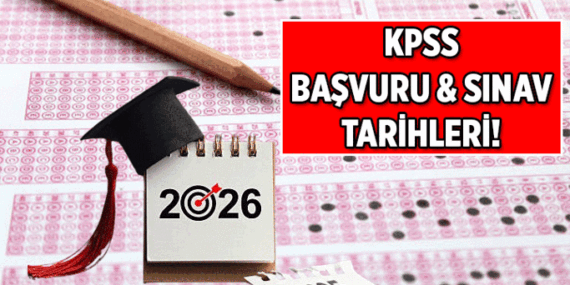 KPSS sınavı başvurusu ne zaman başlıyor, ne zaman bitiyor? 2026 KPSS Ortaöğretim, Ön Lisans, Lisans, DHBT sınav tarihi ne zaman?