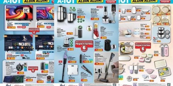 A101 AKTÜEL 2 NİSAN 2026 KATALOĞU! A101 aktüel ürünler kataloğu 2 Nisan Perşembe Aldın Aldın indirimleri belli oldu! Çay makinesi, dijital baskül, boy aynası…