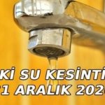 İSKİ SU KESİNTİSİ 31 MART 2026: Sular ne zaman gelecek? İstanbul Beykoz, Ümraniye su kesintisi saat kaçta bitecek?