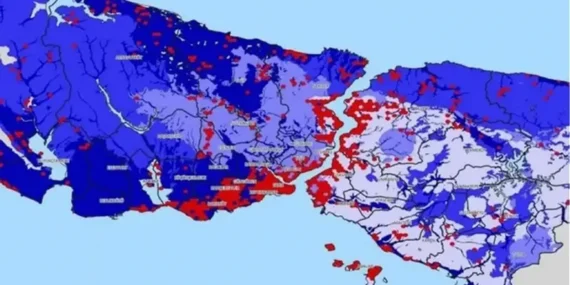 İstanbul deprem haritası: İstanbul’da deprem riski en çok ve en az olan ilçeler