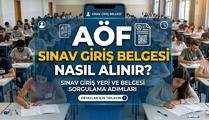 AÖF SINAVLARI YARIN MI? AÖF sınav giriş belgesi nasıl alınır? Açıköğretim Fakültesi Bahar Dönemi Ara Sınav Yerleri Sorgulama