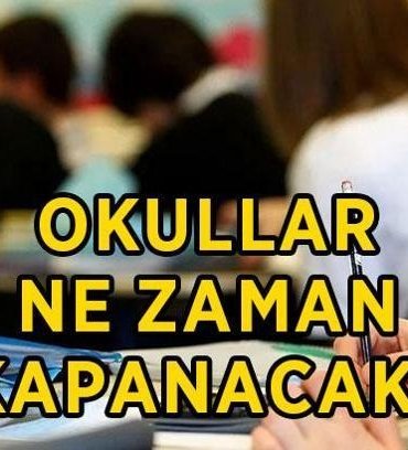 OKULLAR NE ZAMAN KAPANACAK? 2026 karneler ne zaman, hangi tarihte dağıtılacak? Yaz tatili hangi gün başlıyor? MEB tatil takvimi