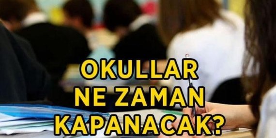 OKULLAR NE ZAMAN KAPANACAK? 2026 karneler ne zaman, hangi tarihte dağıtılacak? Yaz tatili hangi gün başlıyor? MEB tatil takvimi