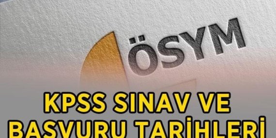 KPSS ne zaman, hangi tarihte? 2026 KPSS Ortaöğretim, Ön Lisans, Lisans, DHBT oturumları hangi gün yapılacak, başvurular ne zaman başlıyor?