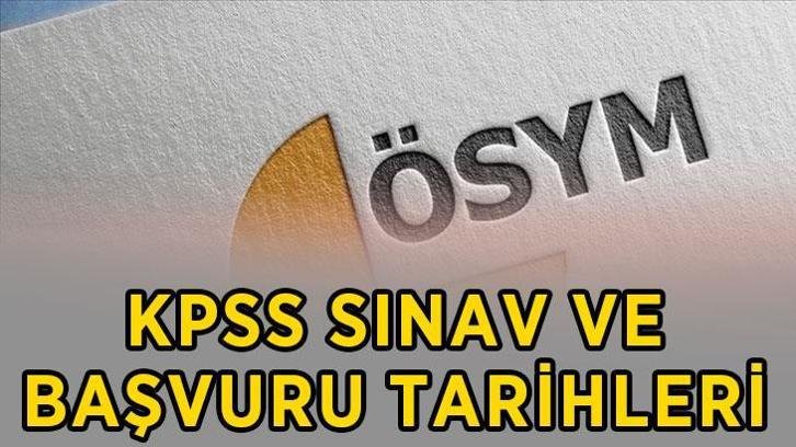 KPSS ne zaman, hangi tarihte? 2026 KPSS Ortaöğretim, Ön Lisans, Lisans, DHBT oturumları hangi gün yapılacak, başvurular ne zaman başlıyor?