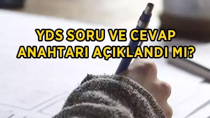 YDS SORU KİTAPÇIĞI VE CEVAP ANAHTARI AÇIKLANDI! 2026-YDS/1 soru ve cevaplarına nereden, nasıl bakılır? YDS soru kitapçığı ve cevap anahtarı sorgulama ekranı