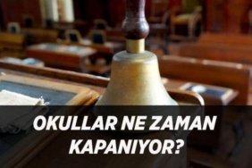OKULLAR NE ZAMAN KAPANACAK? | Yaz tatili ne zaman, karneler haziranın kaçında verilecek, okulların kapanmasına kaç gün kaldı?