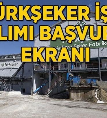 İŞKUR TÜRKŞEKER 525 GEÇİCİ İŞÇİ ALIMI BAŞVURU: Türkşeker 525 geçici işçi alımı başvurusu nasıl yapılır, şartları neler, kadro ve branş dağılımı nasıl?