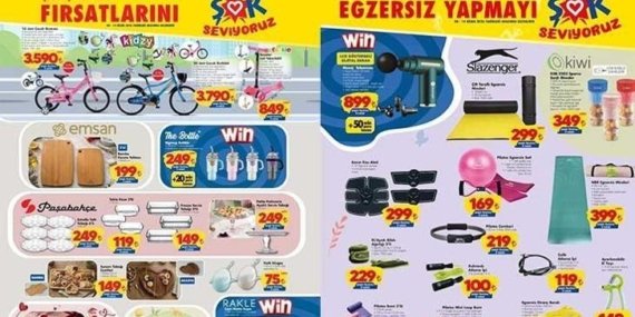 ŞOK 8-14 NİSAN AKTÜEL KATALOĞU! ŞOK 8-14 Nisan aktüel kataloğunda bu hafta hangi ürünler satışa çıkacak? Çift Taraflı Egzersiz Minderi, Spor Çantası, 20 Jant Çocuk Bisikleti, Bambu Kesme Tahtası…