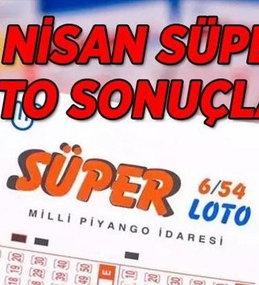 SÜPER LOTO BÜYÜK İKRAMİYE ÇEKİLİŞİ BEKLENİYOR! Milli Piyango Online ile Süper Loto çekiliş sonuçları açıklandı mı? Süper Loto çekiliş sonuçları nasıl ve nereden sorgulanır? Süper Loto kazanan numaraları TIKLA-ÖĞREN