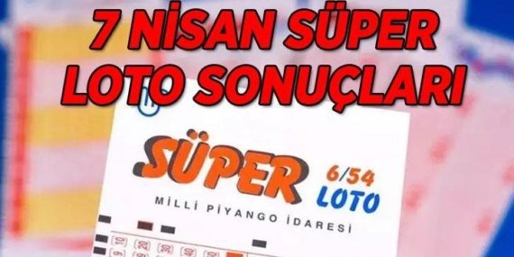 SÜPER LOTO BÜYÜK İKRAMİYE ÇEKİLİŞİ BEKLENİYOR! Milli Piyango Online ile Süper Loto çekiliş sonuçları açıklandı mı? Süper Loto çekiliş sonuçları nasıl ve nereden sorgulanır? Süper Loto kazanan numaraları TIKLA-ÖĞREN