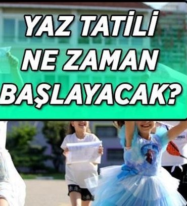 Okullar ne zaman kapanacak, yaz tatili ne zaman başlayacak? 2025-2026 yaz tatili başlangıç tarihi...