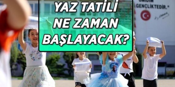 Okullar ne zaman kapanacak, yaz tatili ne zaman başlayacak? 2025-2026 yaz tatili başlangıç tarihi…