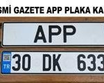 APP PLAKA SON DURUM! APP plaka değişimi ücretsiz mi yapılacak? APP plakalar ücretsiz nereden, nasıl değiştirilir?