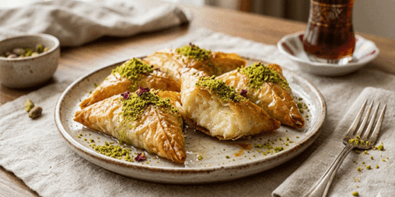 Çıtır Çıtır Şerbetli: İrmikli Muska Tatlısı Tarifi