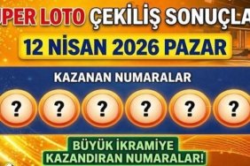 Süper Loto sonuçları bugün çekilen numaralar: 12 Nisan 2026 Süper Loto çekiliş sonuçları sorgulama ekranı