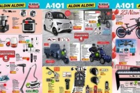 YARIN RAFLARDA! A101 AKTÜEL 16 NİSAN PERŞEMBE HANGİ ÜRÜNLER İNDİRİMDE? A101 Aldın Aldın katalog ürünleri: Elektrikli düdüklü tencere, Akıllı mutfak robotu, Yüksek basınçlı yıkama makinesi, Piyano...