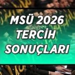 2026 MSÜ TERCİH SONUÇ TARİHİ BELLİ OLDU MU? Milli Savunma Üniversitesi Deniz-Kara-Hava Harp Okulu, Astsubay Meslek Yüksekokulu tercihleri ne zaman sona erecek?