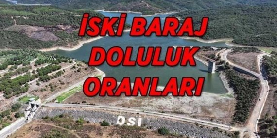 İSKİ 14 NİSAN BARAJ DOLULUK ORANLARI! İstanbul baraj doluluk oranlarında son durum ne? Hafta sonu yeni yağışlı hava dalgası geliyor!