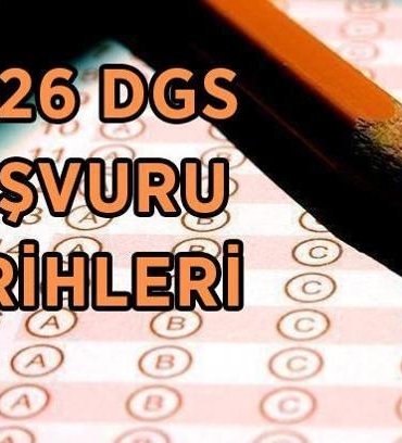 DGS BAŞVURU TARİHİ 2026: DGS başvuruları ne zaman başlıyor? DGS sınavı hangi tarihte yapılacak?