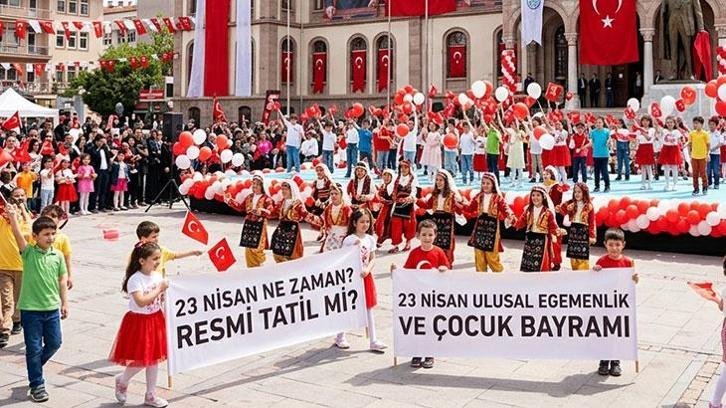 23 NİSAN NE ZAMAN, RESMİ TATİL Mİ? 23 Nisan hangi güne denk geliyor, bankalar, kamu kurumları açık mı?