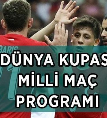 MİLLİ MAÇ NE ZAMAN? Dünya Kupası A Milli Takım maçları ne zaman, saat kaçta, nerede? Dünya Kupası Türkiye rakipleri kimler?