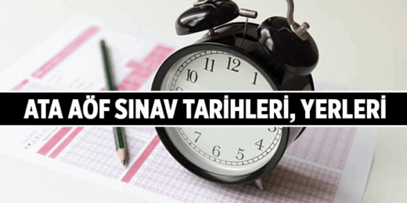 ATA AÖF sınav giriş belgesi nasıl alınır? 2026 ATA AÖF Bahar Dönemi vizeleri ne zaman?