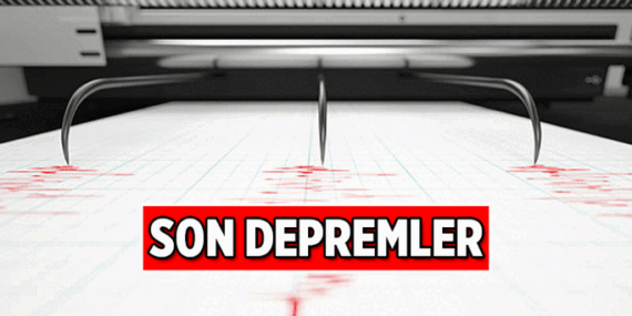 Son 1 saat içindeki 3 ve üzeri büyüklüğünde son depremler: 15 Nisan 2026 Bugün deprem mi oldu, nerede deprem oldu?