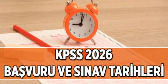KAMU PERSONEL SEÇME SINAVI: KPSS başvuruları ve sınavları ne zaman? 2026 KPSS Ortaöğretim, Ön Lisans, Lisans, DHBT başvuru ve sınav tarihleri ÖSYM takvimi