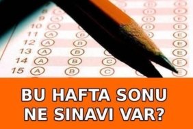 HAFTA SONU SINAV VAR MI? 18-19 Nisan ne sınavı var? ÖSYM e-YDS, EKPSS, ATA AÖF sınav oturum tarihi ve saatleri