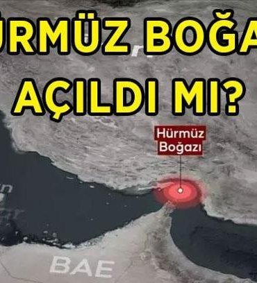 SON DAKİKA HÜRMÜZ BOĞAZI AÇILDI MI? Hürmüz Boğazı'nda son durum ne, gemilere geçiş izni verildi mi? İran Hürmüz Boğazı'nı açtı mı?