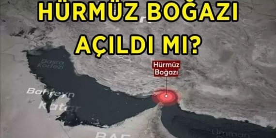 SON DAKİKA HÜRMÜZ BOĞAZI AÇILDI MI? Hürmüz Boğazı’nda son durum ne, gemilere geçiş izni verildi mi? İran Hürmüz Boğazı’nı açtı mı?
